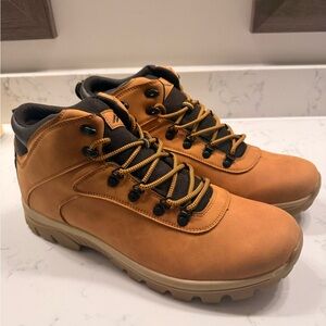 Never Worn - Men's Tan Hiking Boots